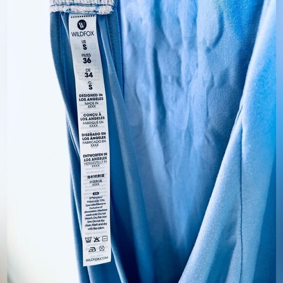 WILDFOX PLANKS AND PROSECCO TANK TOP SIZE SMALL - Picture 4 of 6